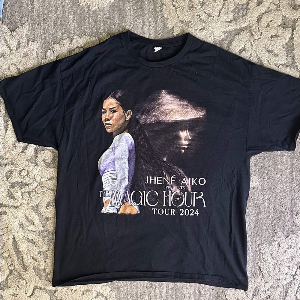 Black Graphic Tour T-Shirt